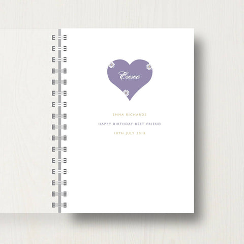Practical Gift Ideas for Friends 21st Birthday - Personalised Planner