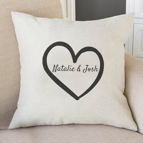 Gift Ideas for Girlfriend Anniversary - Personalised Pillow