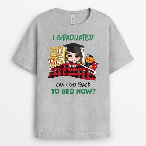 Graduation Gift Ideas for Girlfriend Long Distance - Personalised Shirt