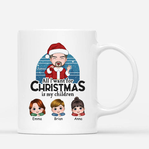 Personalised All I Want For Christmas Mug-gift ideas for grandad
