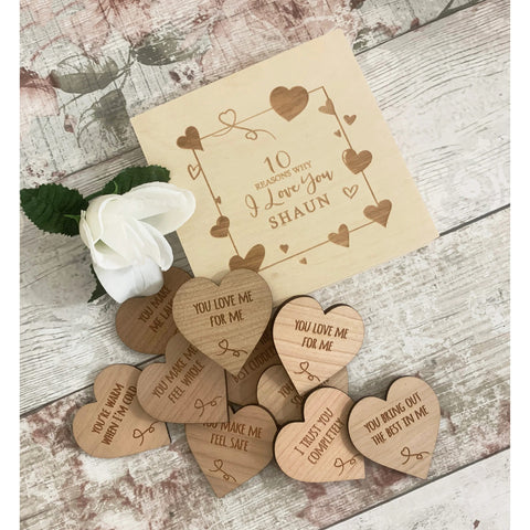Valentine Gift Ideas for Husband - Personalised Love Notes