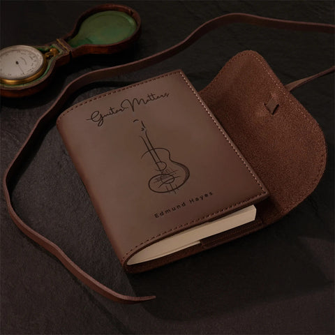 Gift Ideas for Husband Anniversary - Leather-Bound Journal