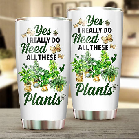 Father's Day Gift Ideas for Plant Lovers - Personalised Tumblers