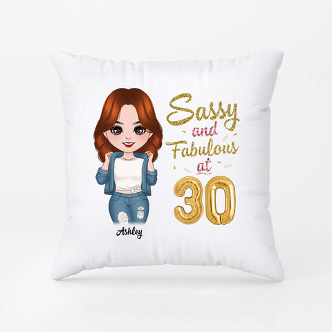 unusual gift ideas for her sassy and fabulous pillow 