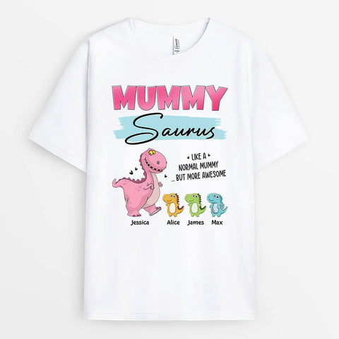 unusual gift ideas for her mummy saurus t shirt 