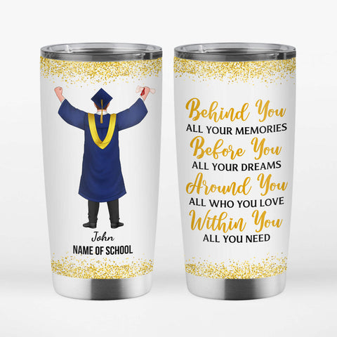 All Your Memories Tumbler as gift idea for PhD graduate