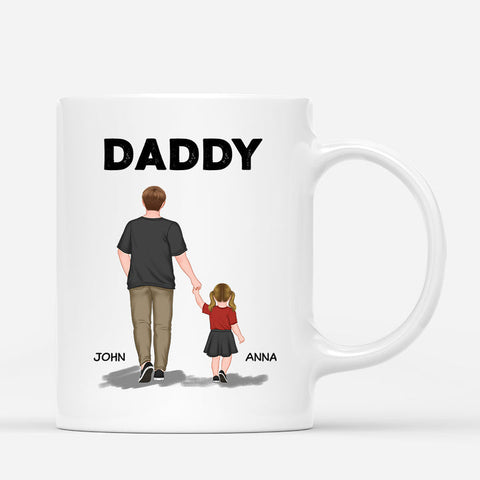 Daddy Holding Hands Mug