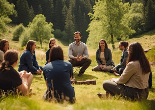 Wellness Workshops or Retreats as thrilling experience gift ideas for colleagues leaving