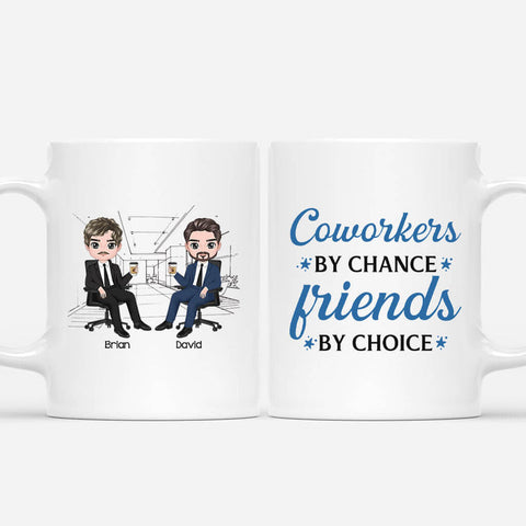 This mug, featured with your confident images, is best for bidding goodbye to your male coworkers[product]