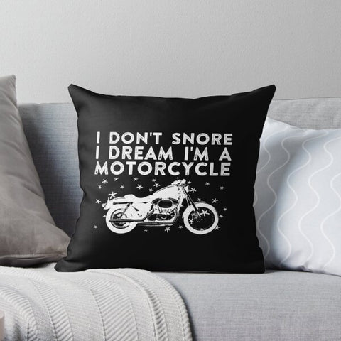Light-hearted Gifts for Motorcycle Riders - Personalised Pillows