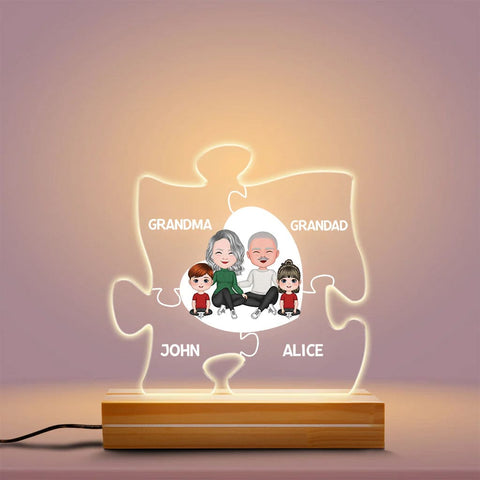 First Grandparents Day Gift Ideas - Personalised Night Light