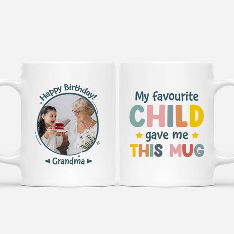 Personalised 70 & My Favourite Child Gave Me This Mug - gift for grandma and grandpa[product]