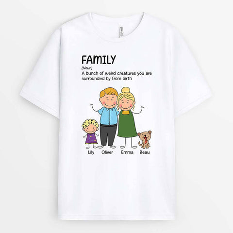 Personalised Family T-shirt -grandparents are quotes