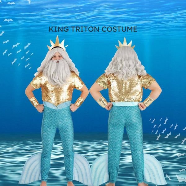 halloween costume ideas for men king triton