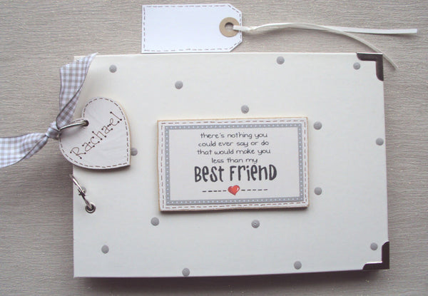 Handmade Gift Ideas for Friends - Photo Memory Book