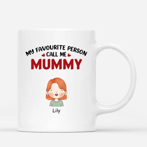 customised ceramic mummy cups with customisable illustration and text[product]