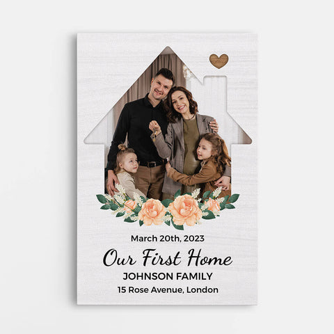 Housewarming Gift Ideas for Couples Who Have Everything - Personalised Canvas
