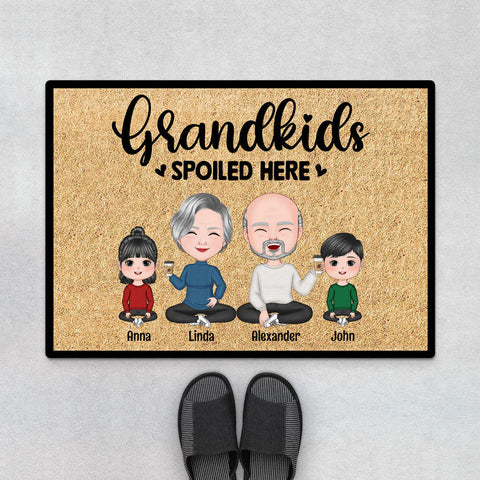 Ideas Anniversary Gifts for Him - Personalised Doormat