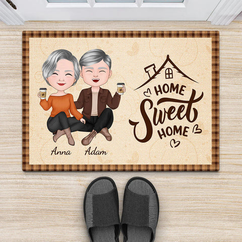Ideas for 30th Wedding Anniversary Gifts - Personalised Doormats