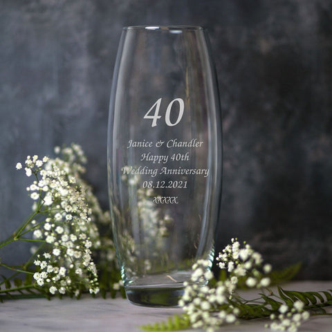 Tips on Choosing the Perfect Ideas for 40th Wedding Anniversary Gifts