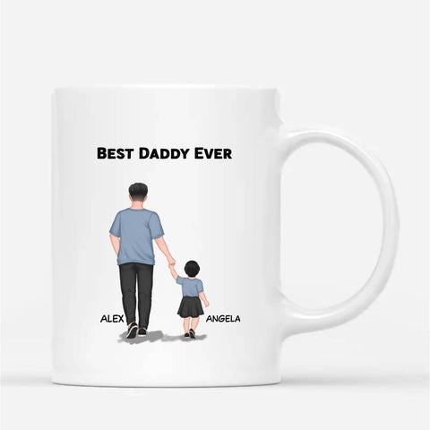 Customised Fathers Day Mugs With Happy Fathers Day Message And Names[product]