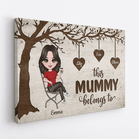 Best Mother's day Canvas Ideas - This Mummy Belongs To