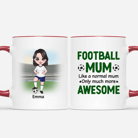 Funny Coffee Mugs For Football Mum