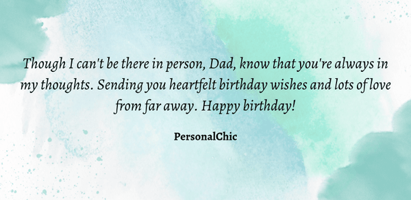 Birthday Wishes For Dads
