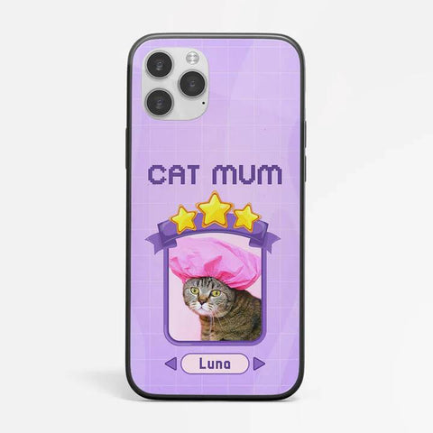 customised cat phone case for cat parents with photo[product]