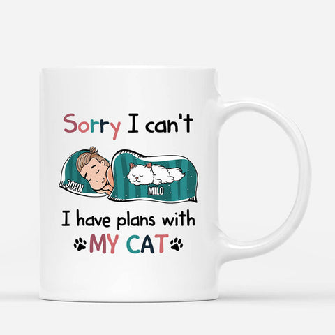 This mug, designed with a cute and fun touch, is perfect for male coworkers with cat passion[product]