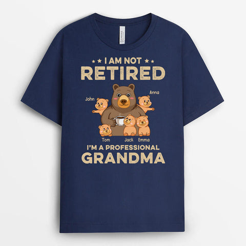 retirement gifts professional grandma t shirt 