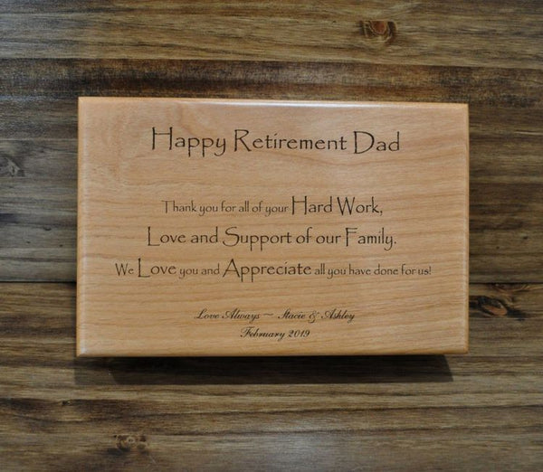 Retirement Gifts Ideas for Dad