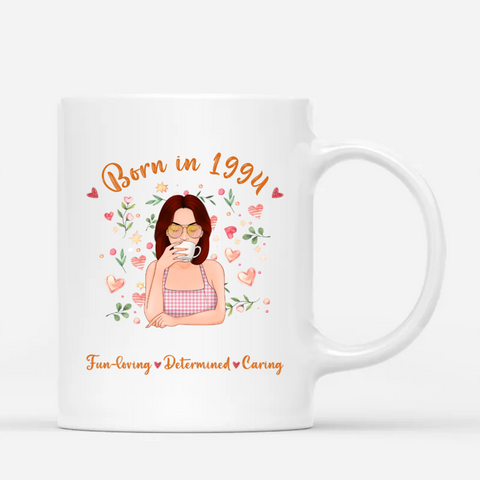Personalised Born In 1994 Mug