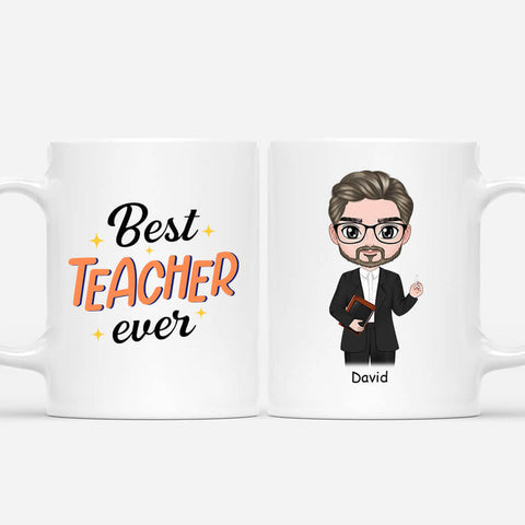 Practical for everyday use, the Personalised Best Teacher Ever Mug is a heartfelt memento of the leaving teacher's devotion to and influence on the growth of young minds