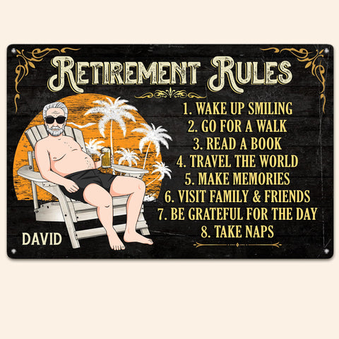 Uncle Gift Ideas - Personalised Metal Sign