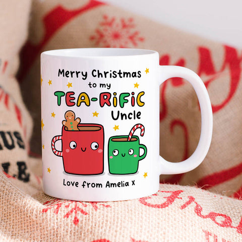 Uncle Gift Ideas - Personalised Mugs