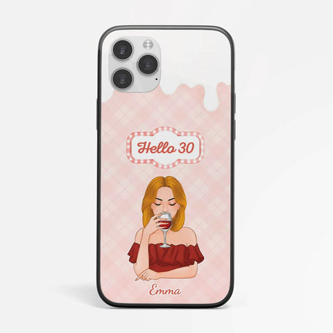 Unique 30th Birthday Gift Ideas for Her - Personalised Phone Case