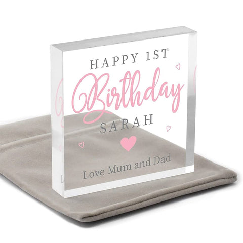 What is a Good Gift for 1st Birthday - Personalised Keepsake Gift