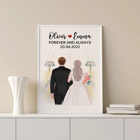 Young Couple Gift Ideas - Personalised Canvas
