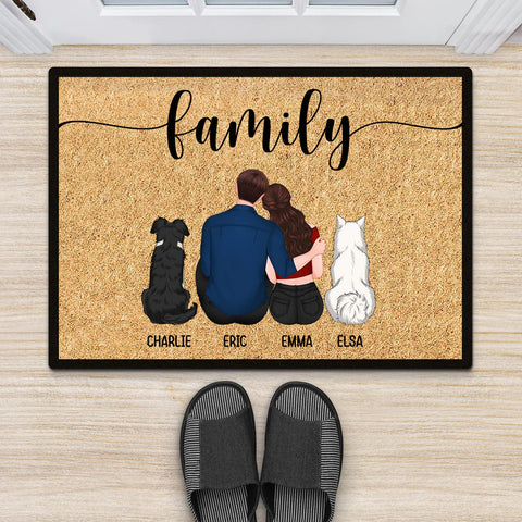 Young Couple Gift Ideas - Personalised Door Mats