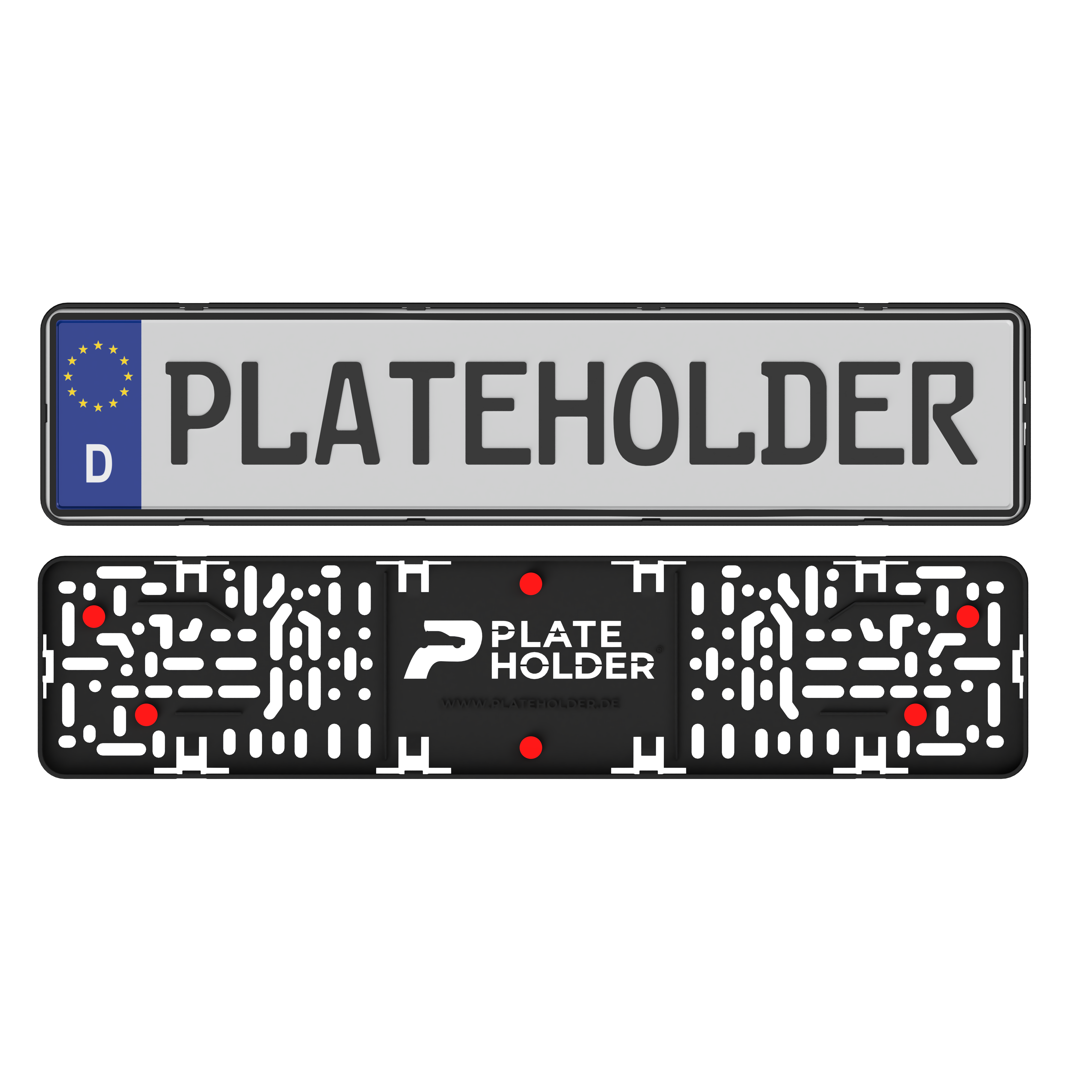 Ivality Magnetic Number Plate Holder - Frameless Number Plate Holder for 1  x Aluminium Number Plate - Change Number Plate Austria - Magnetic Car  Accessories : : Automotive