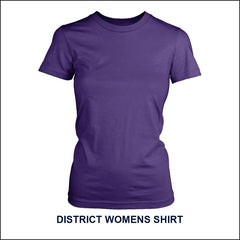 District woman tshirt