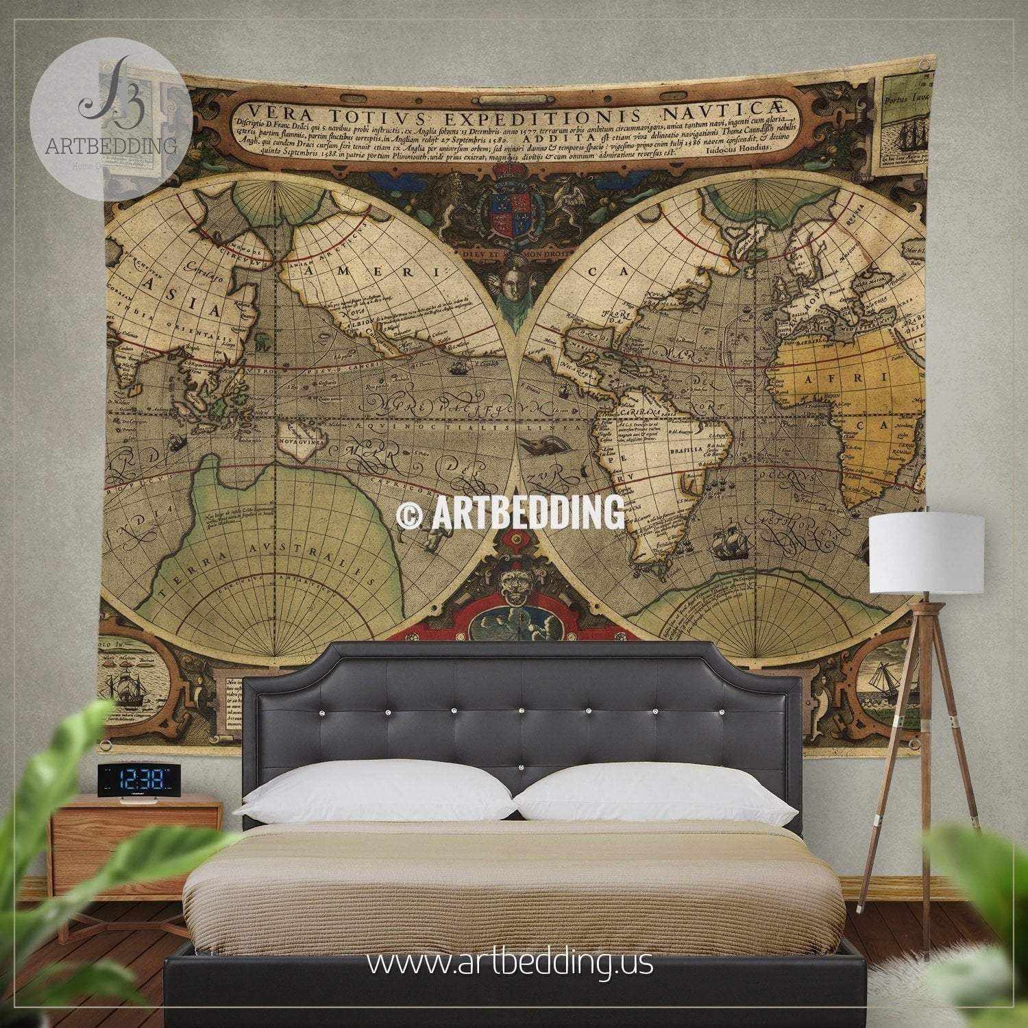 wall size world map poster