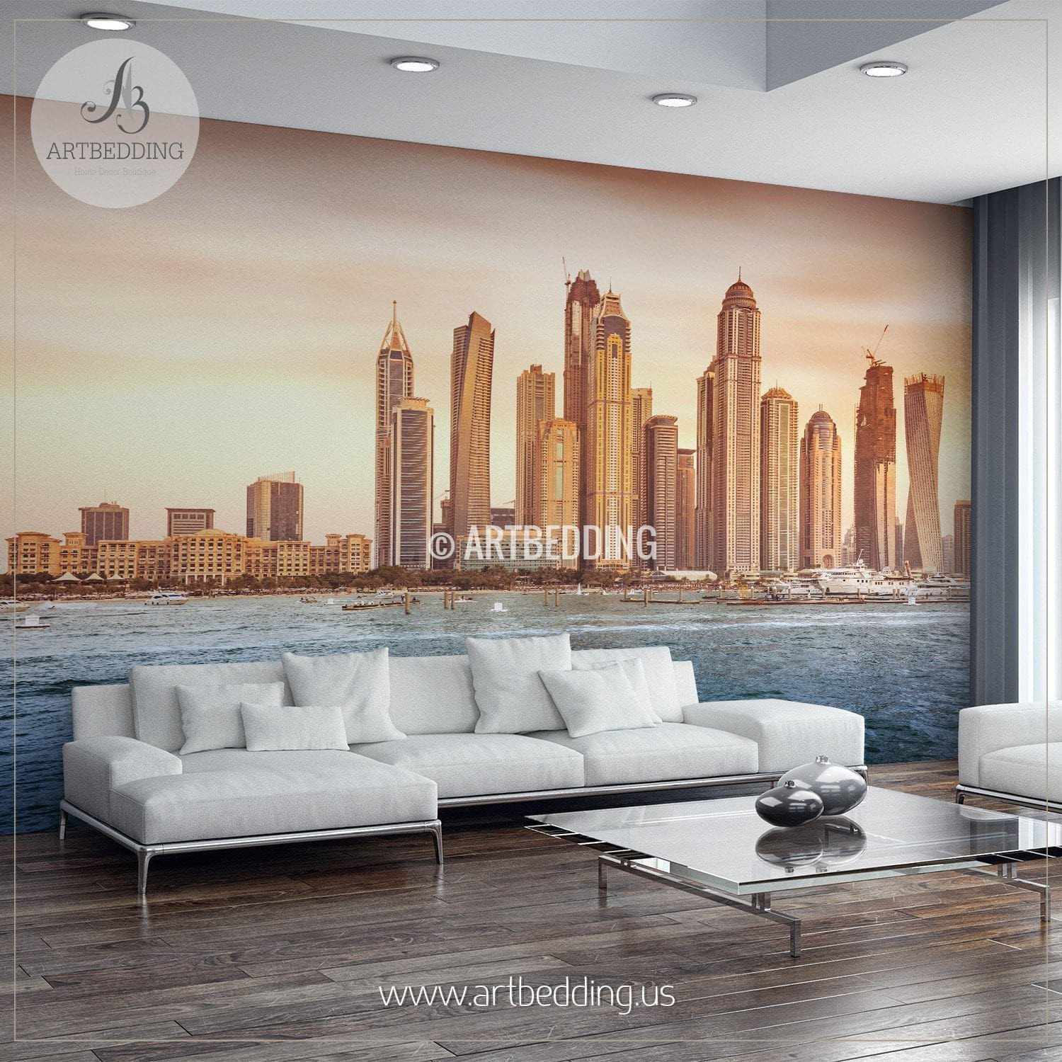 Beautiful Dubai  Cityscape Wall  Mural Dubai  Photo sticker 