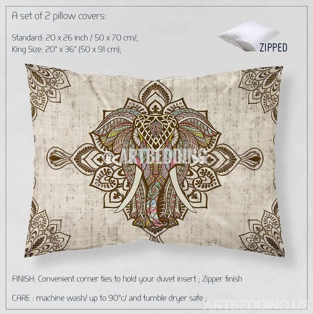 Eadda Set Pillow Cover Set, Decorative Pillow Grouping, Boho