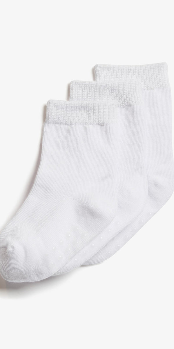 Lot de 3 chaussettes antidérapantes, 2T à 3T, 2/10$ - Bébé