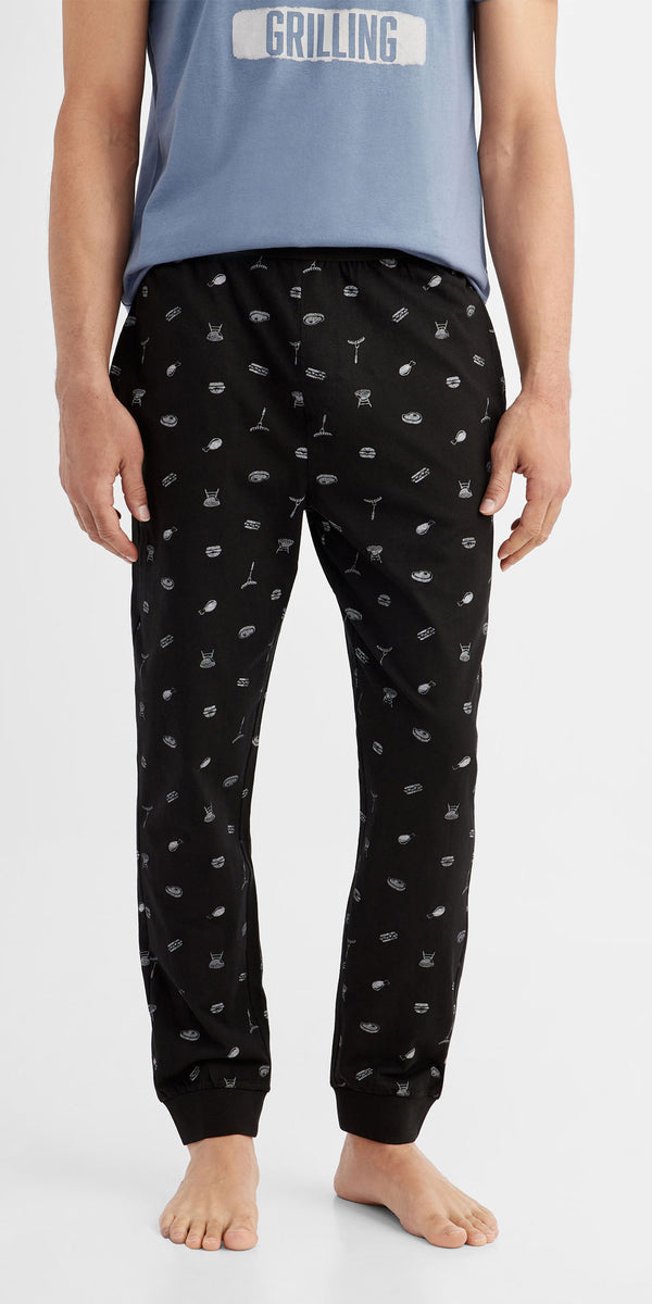 Pantalons De Pyjama pour Hommes en Noir − Maintenant : jusqu'à