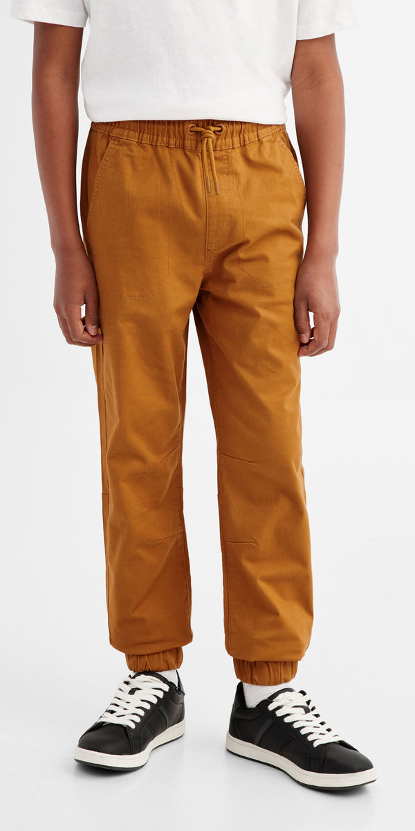 French cotton jogger pants - Teenage boy