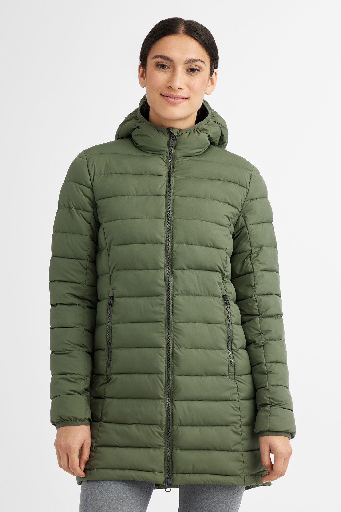 Manteau matelass compressible Femme