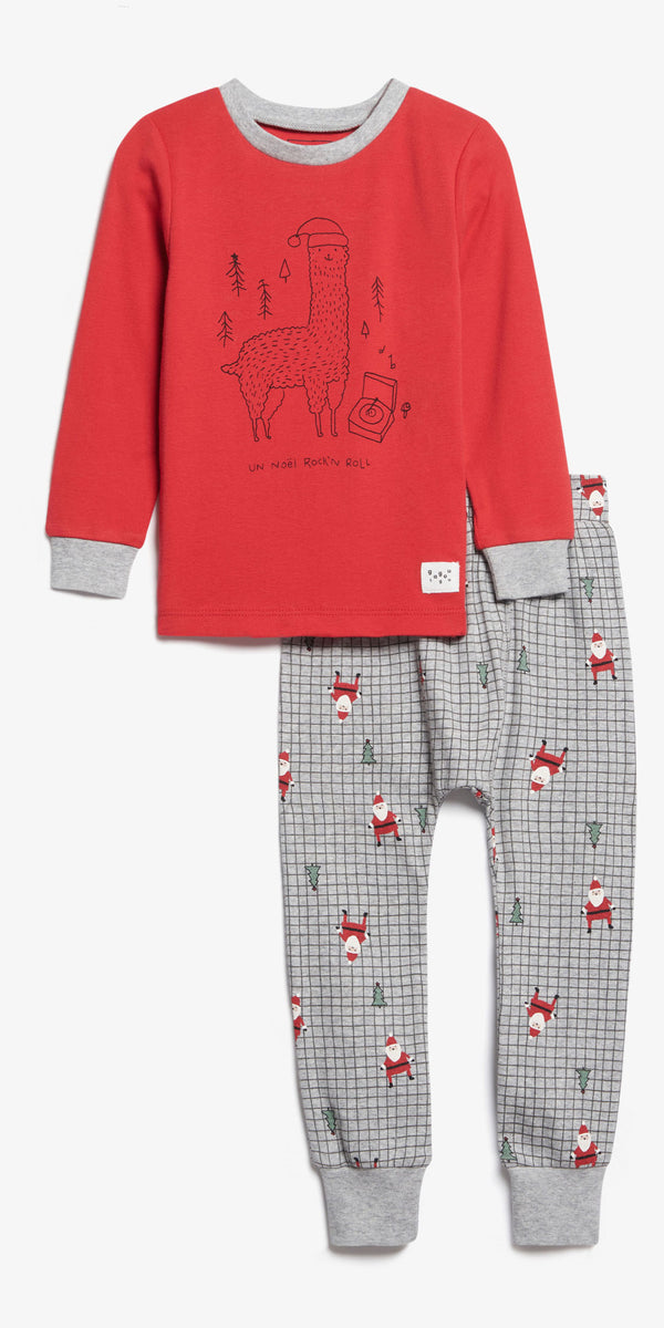 Pyjama 2-pièces de Noël en Moss, 2T-3T - Bébé garçon